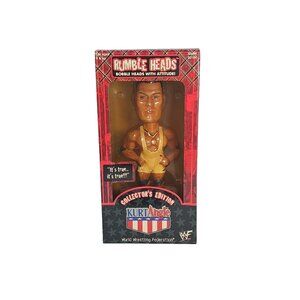 2001 Kurt Angle Rumble Heads Bobbleheads WWF WWE Series 1 Collectors Edition